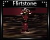 Crimson Lilly Vase