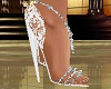 White Heels w Diamonds