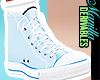 ! Lazy Blue Sneakers