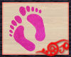 *Jo* Footprints Pink