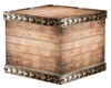 Light Wood w/Slvr Rivet
