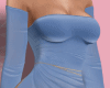 K:  Blue Sheer Dress