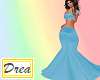 Rainbow Dress - Blue