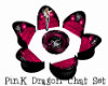 Pink Dragon Chat Set