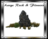 Lg Rock & Flowers