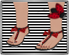 KIDS ladybug sandals