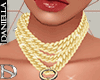 D| Chain Necklace