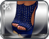 [Ari] Glam Sandals Blue