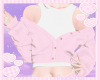 Baby Pink Cardi Top