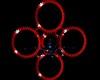 Clock Gear red
