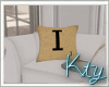 K. Scrabble Pillow;I 