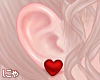 N' Red Heart Earrings