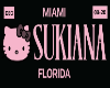 suki's license plate