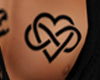 Chest infinity heart