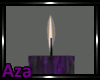 -A- Purple Single Candle