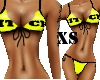 yellow  bikini