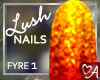.a Lush Nails Fyre 1