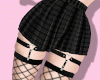 ✮ Black Bunny Skirt