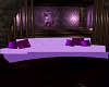 purple and lilac couch