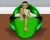 Toxic Green Licker Chair