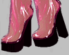 K! Pink Plastic Boot