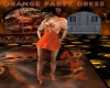 AKL Orange party dress