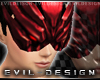 #Evil Razor Mask v-2 RED