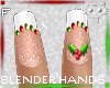 Nails Christmas 1f Ⓚ