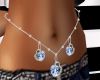 Silver Heart Belly Chain