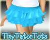 Bright Blue Skirt