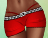 Sexy Red Tight Shorts