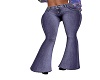 Purple Flare Jeans