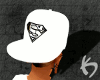 Superman Fitted White