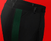 Green/Black Suit Pants