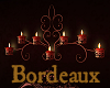 Bordeaux Wall Candles