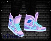 Ⓣ Sneakers Purple/Blue