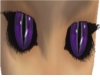 Purple/Black Cat Eyes