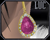 [luc] Earrings G Rose