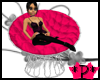 *P* Pink Pillowtop Chair