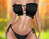 BM- Black Frilly Bikini