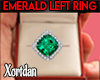 *LK* Emerald Left Ring