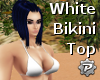 Plain White Bikini Top