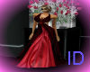 red  evening  gown  
