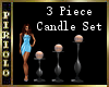 3 Piece Candle Set