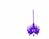 Purple N Blue chandelier