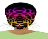 rainbow cheetah head