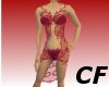 CF Fantasy Lace Red