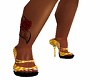 !MB! gold goddess shoe