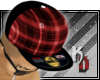 |KD| Red/Blk Plaid Hat