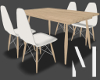 Monochrome Dining Table